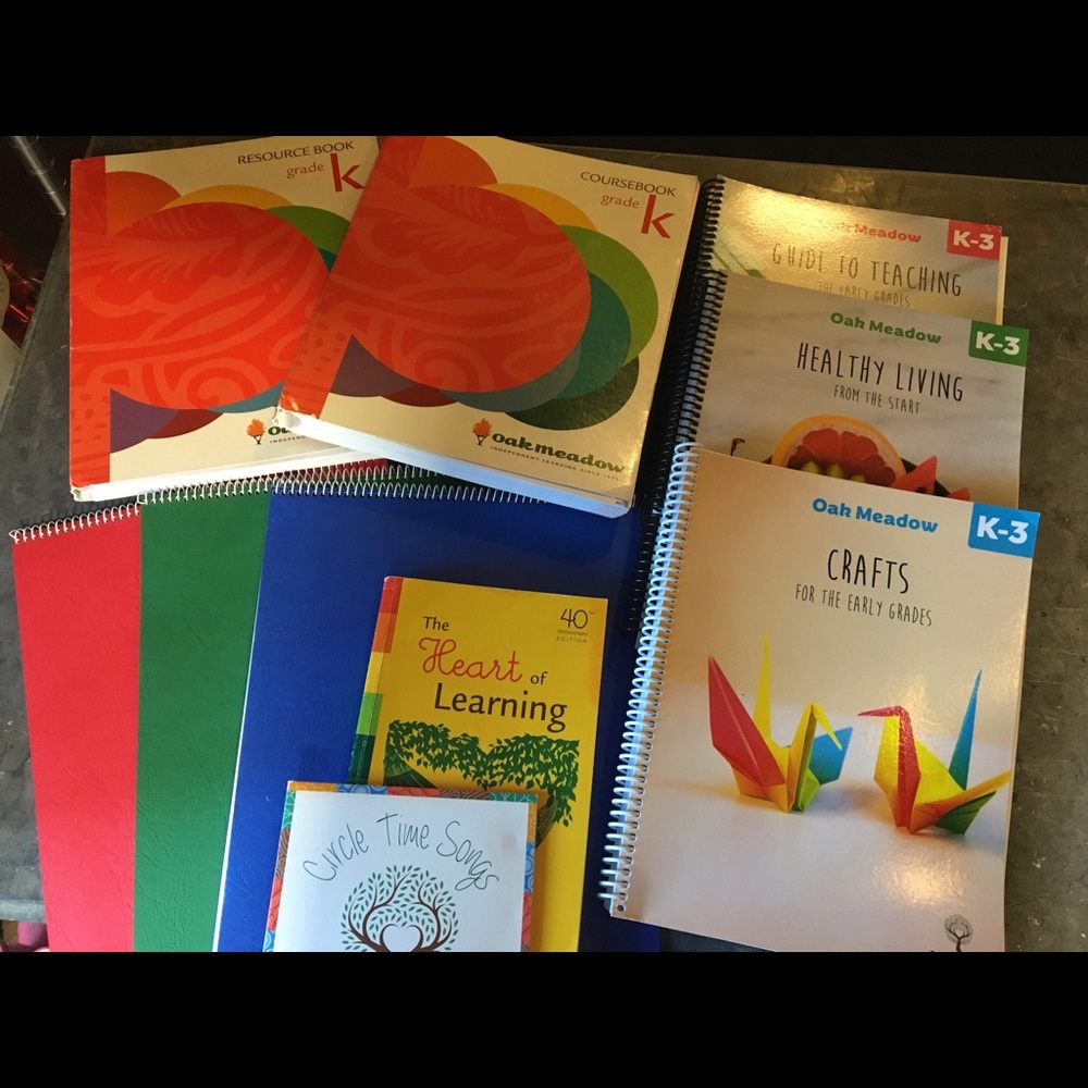 Complete Oak Meadow homeschool kindergarten Curriculum